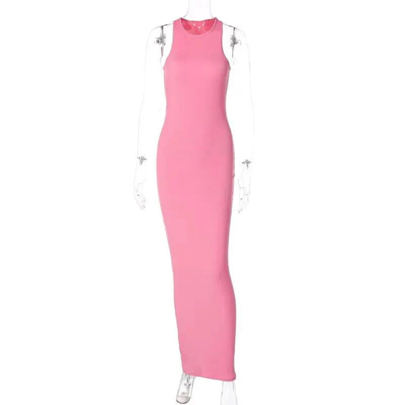 pink dress