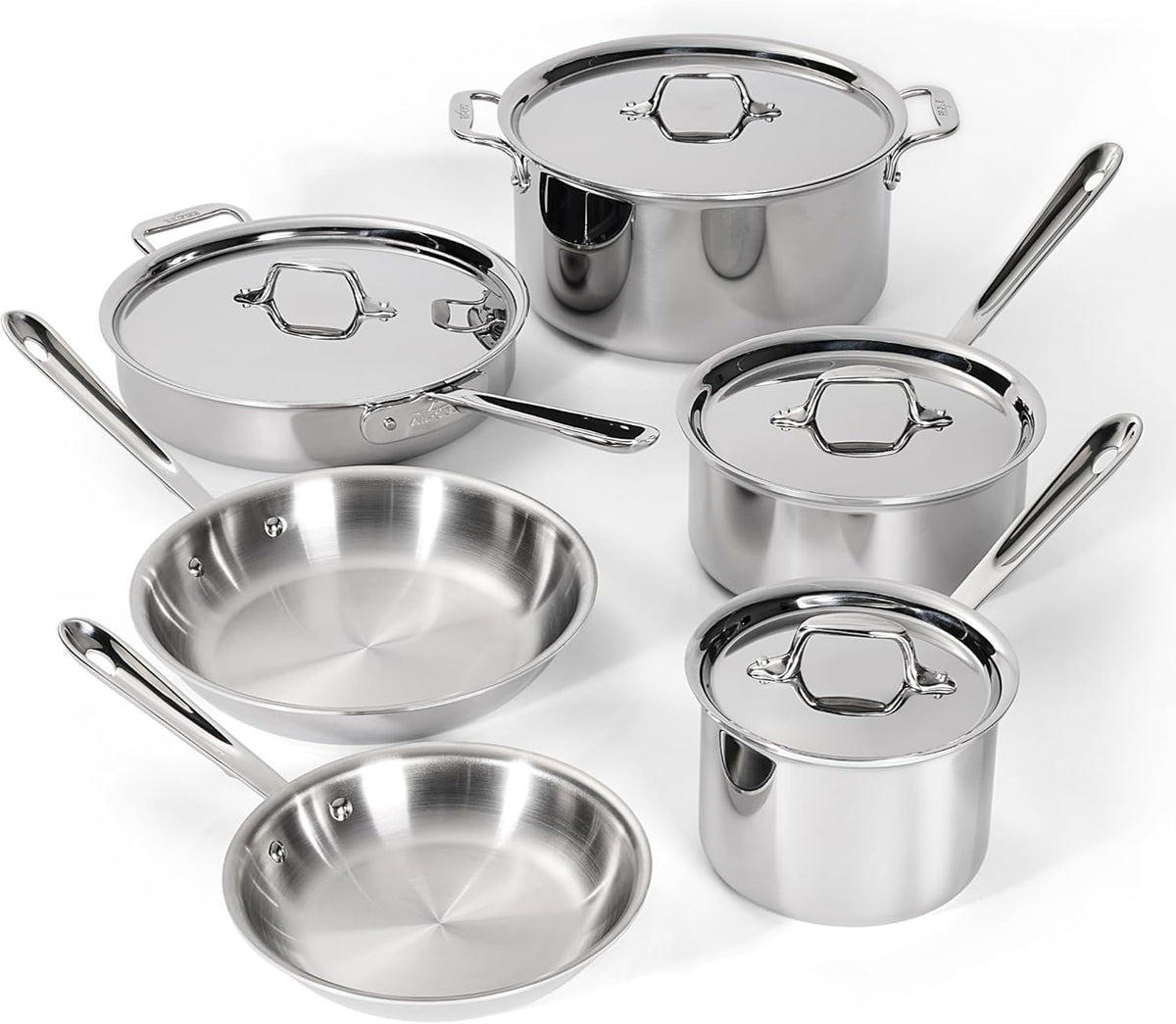 7-Piece Stainless Steel Cookware Set | Durable, Stylish & Versatile