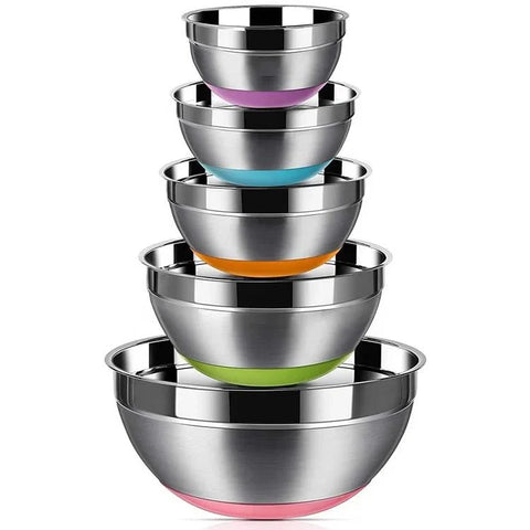 Multi-size mixing bowl set