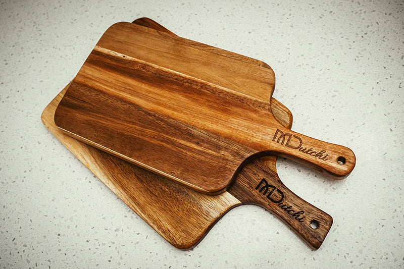 cutting wooden board