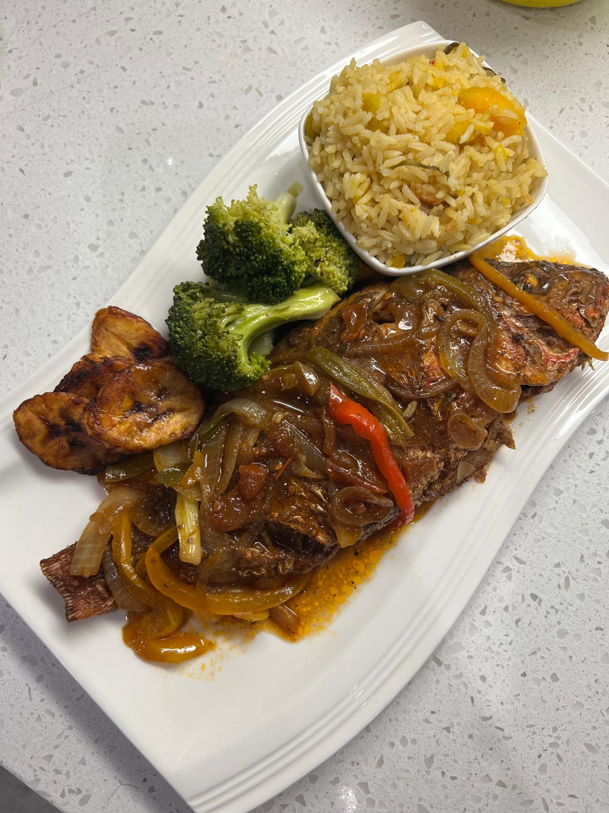 Jamaican Brown Stew Fish