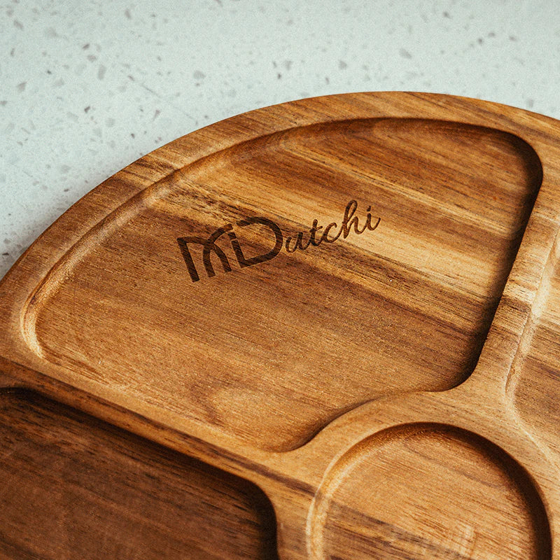 wooden serving tray